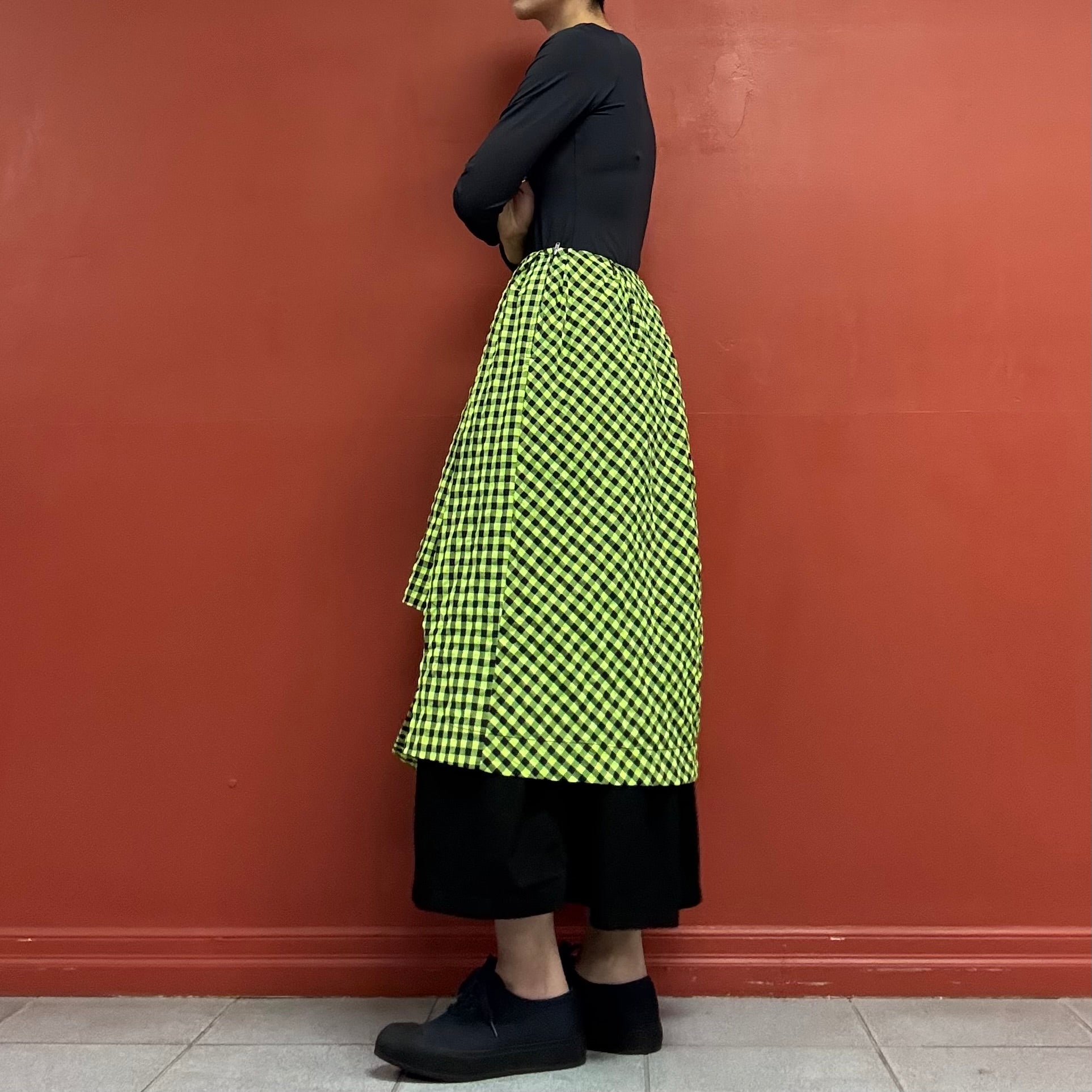 Seersucker Skirt