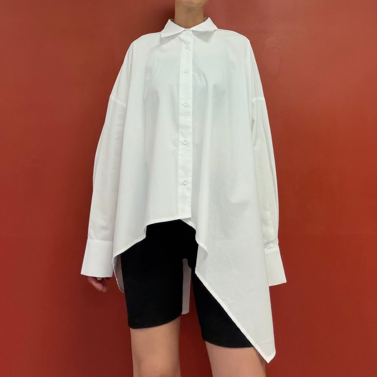 Asymmetrical shirts
