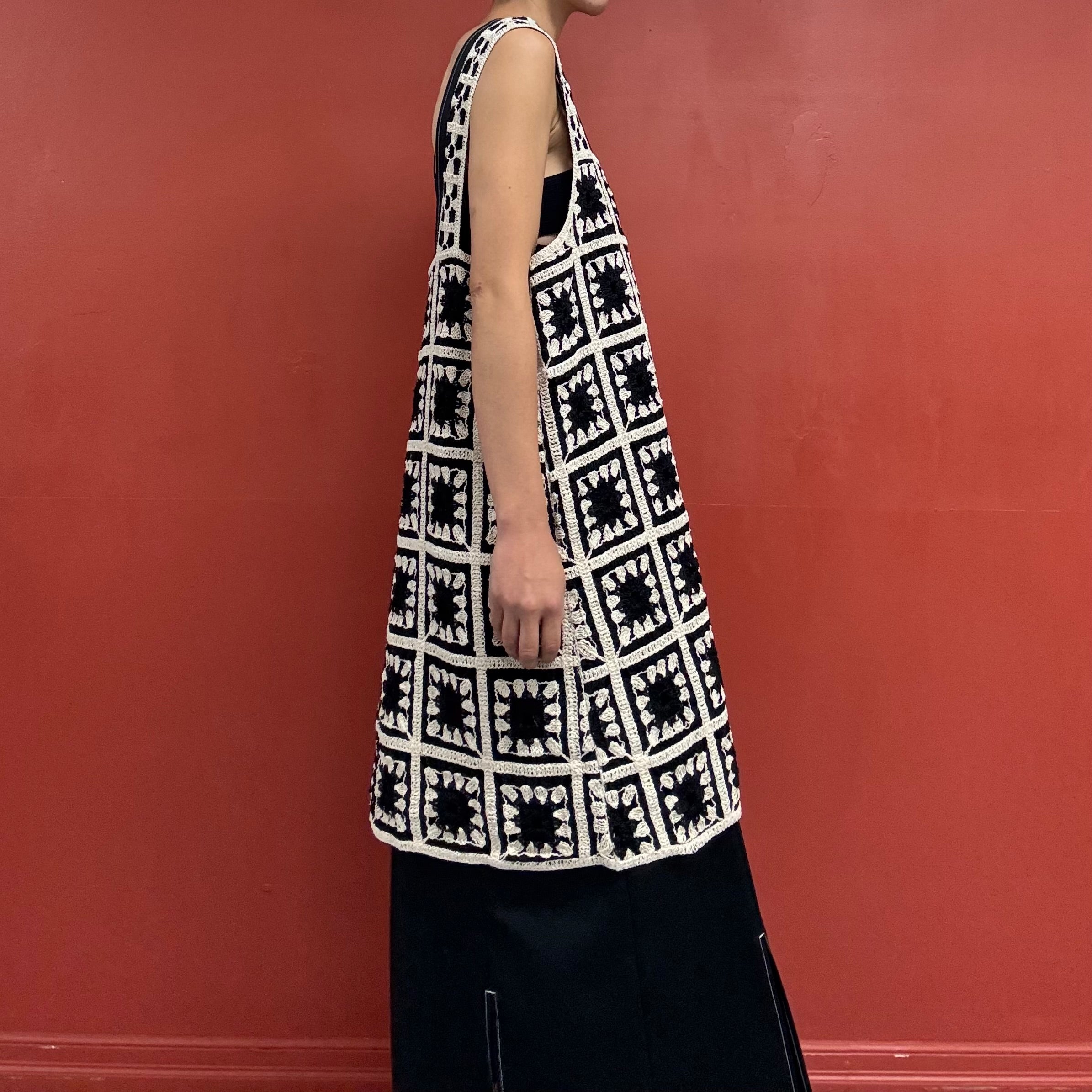 60s crochet vest from Italy