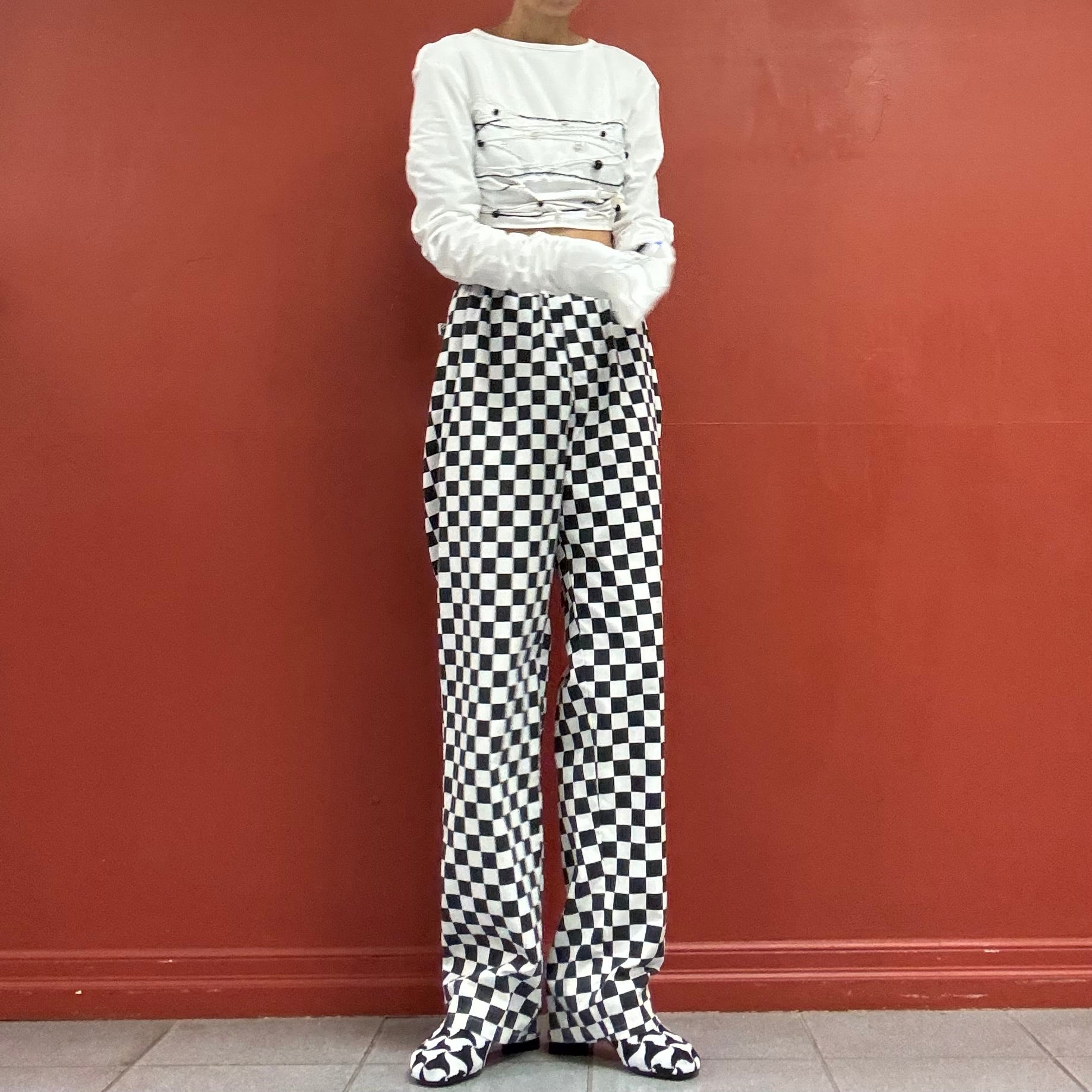 Check pants