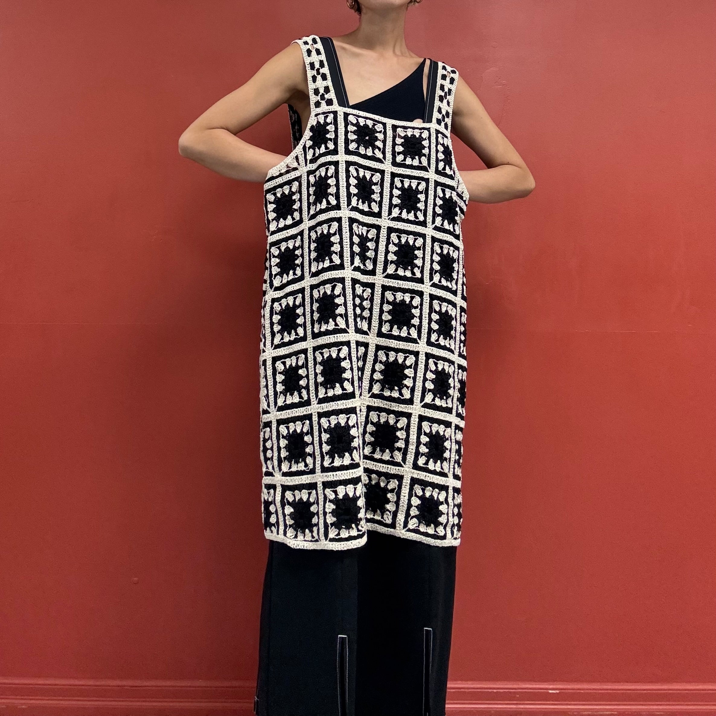 60s crochet vest from Italy