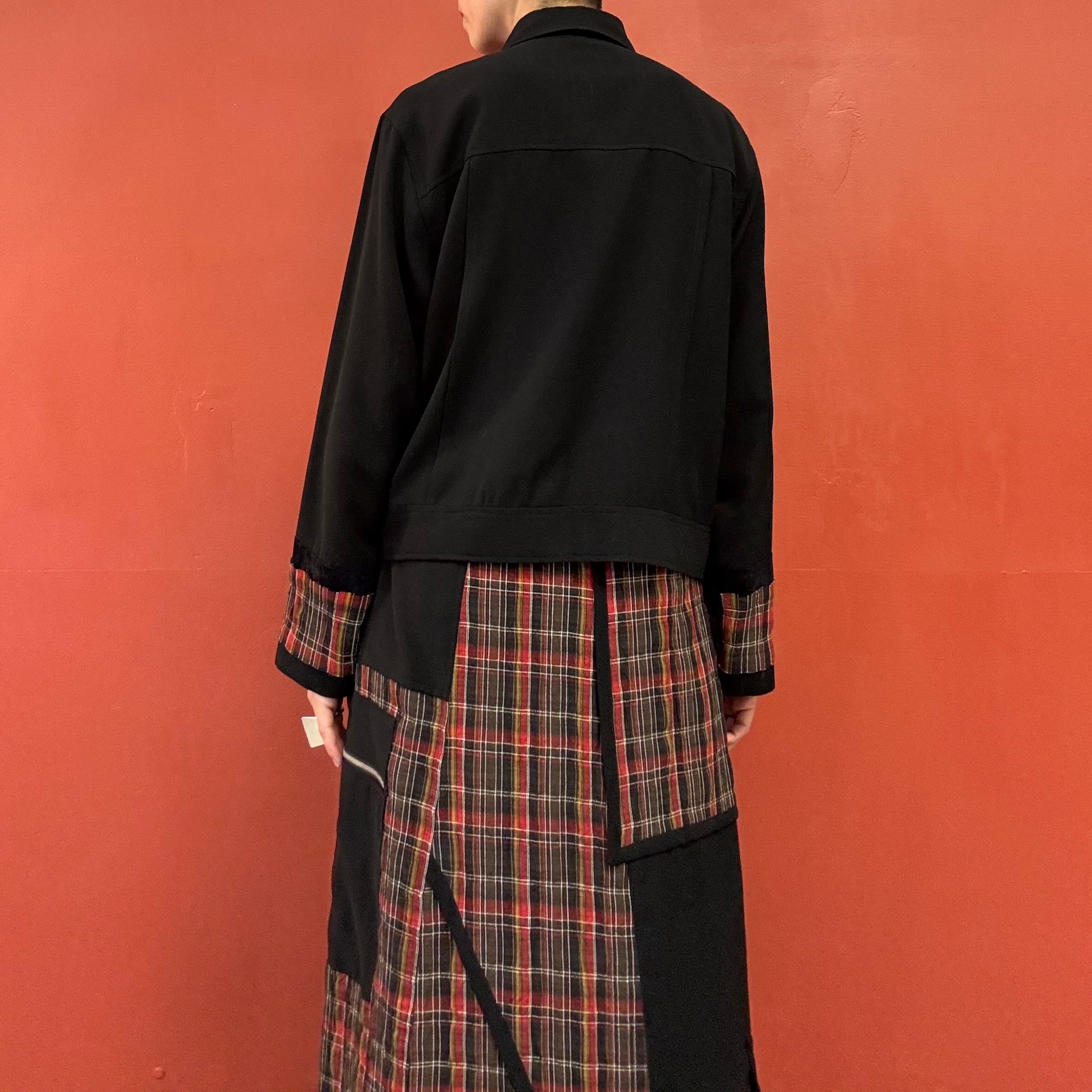 Check Sleeves Jacket
