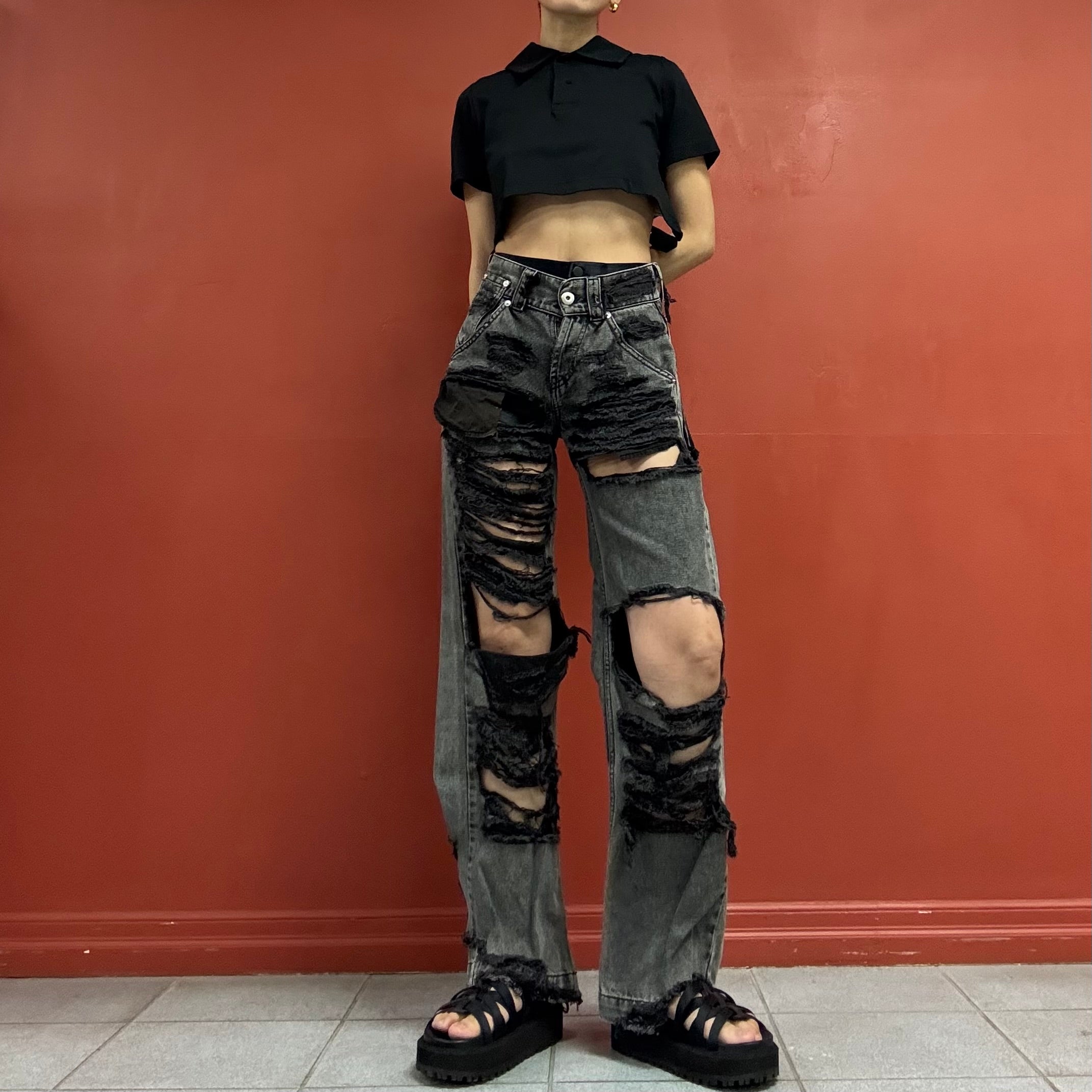 noir kei ninomiya harness top