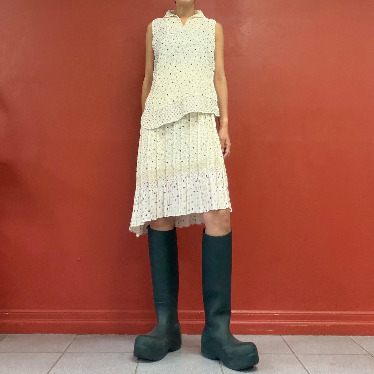 INOUE PLEATS dot top