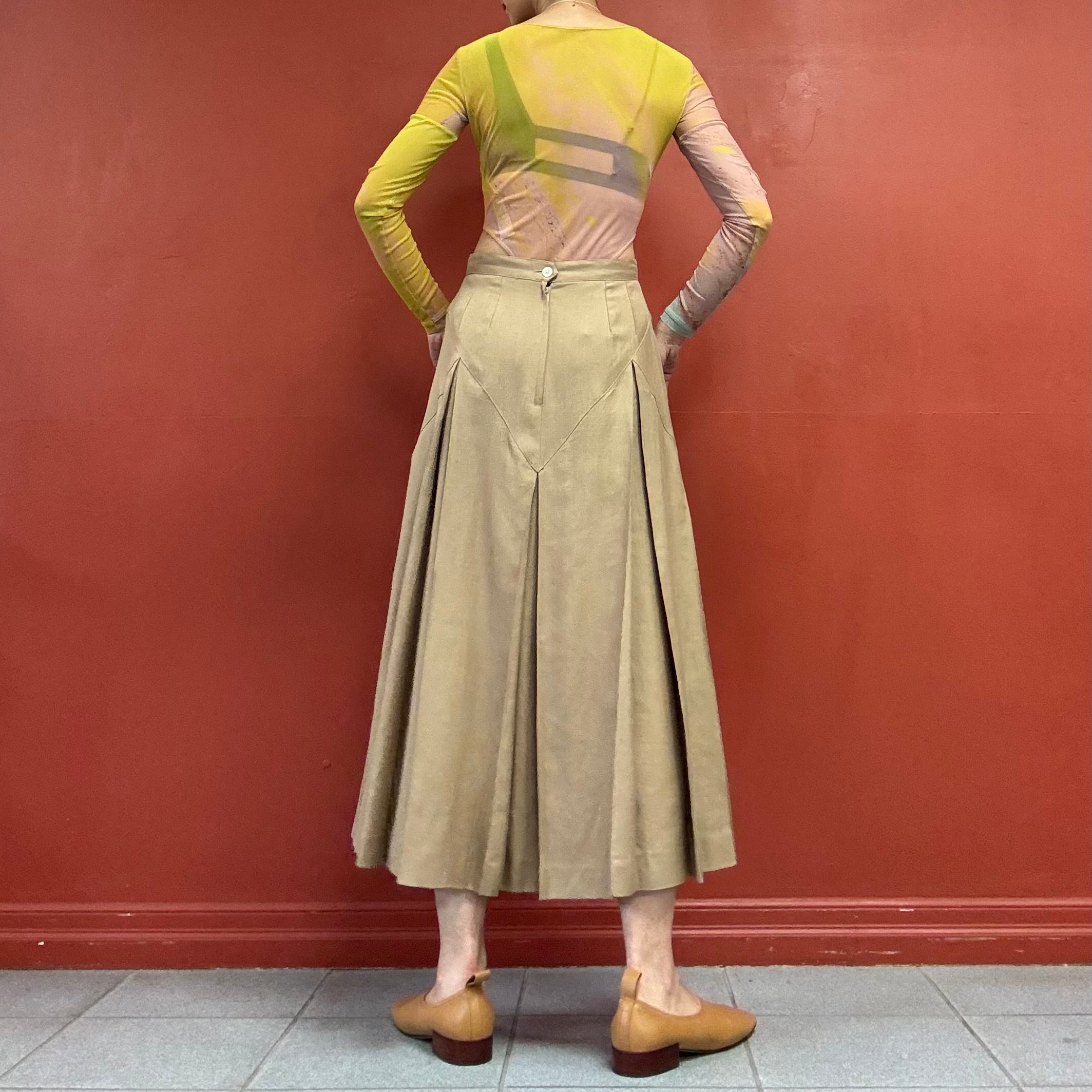 90s Pleats Skirt