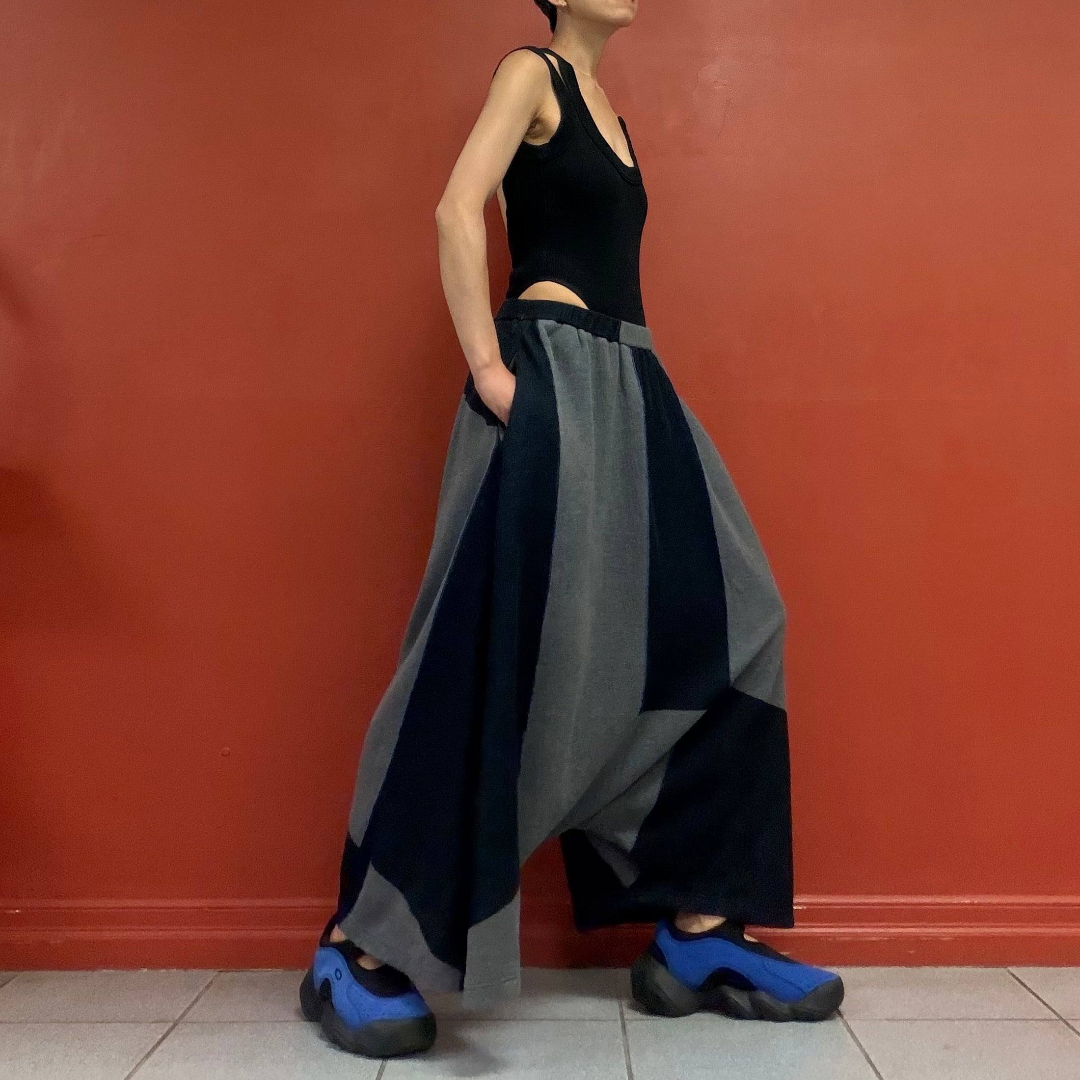 JI U panel sarouel pants