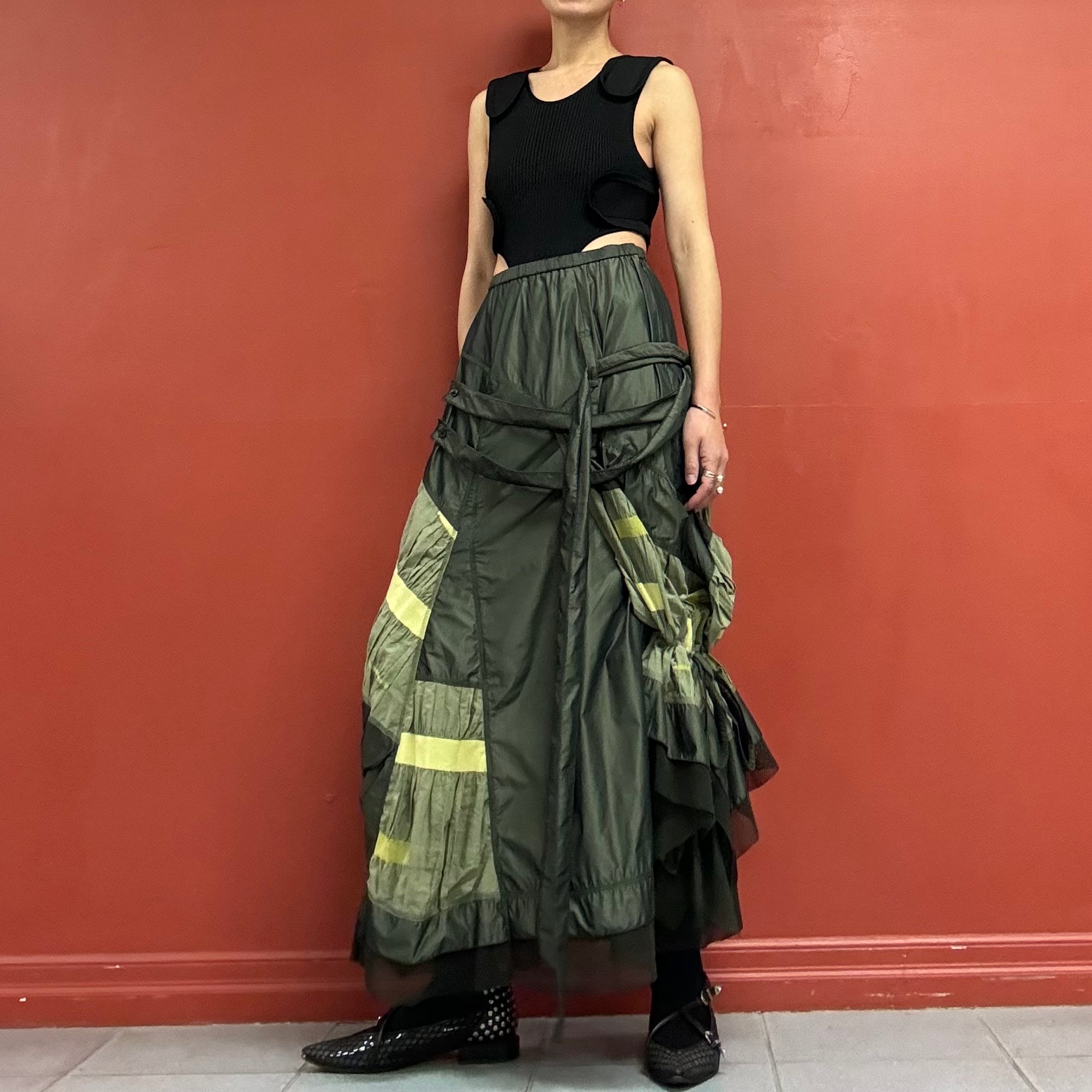 90s00s crazy skirt