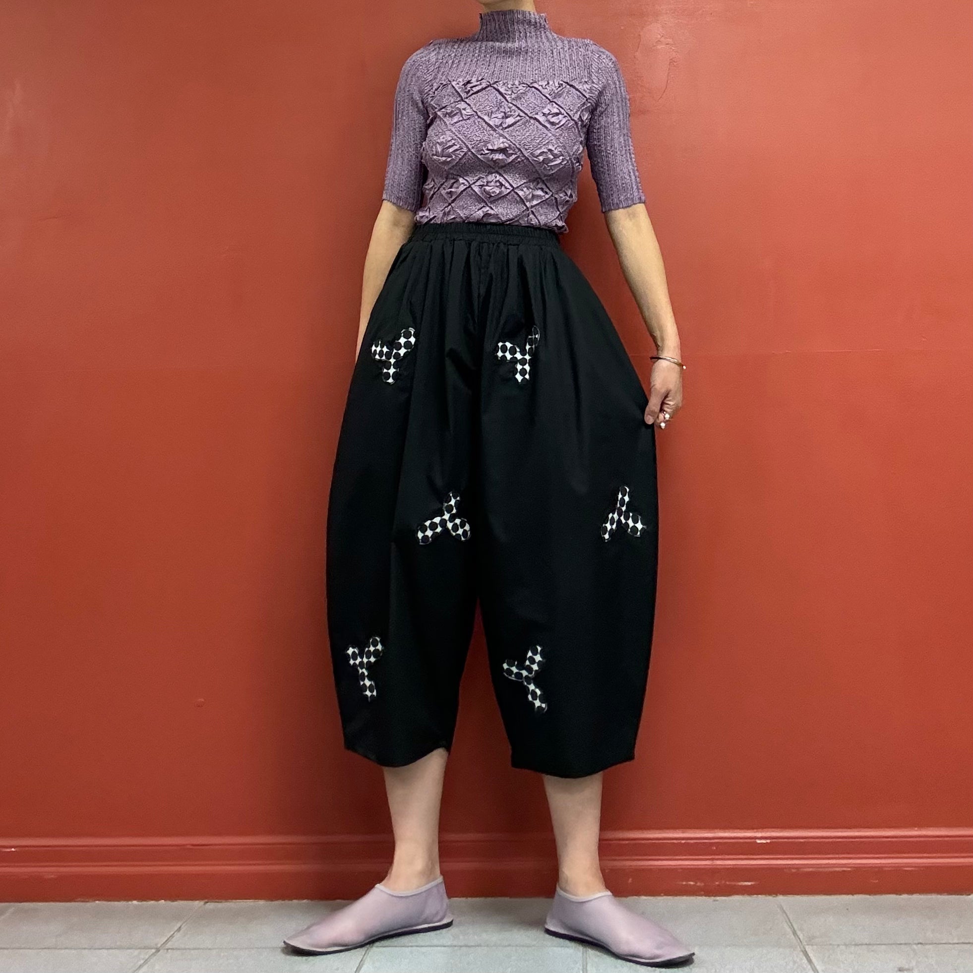 Patch work pants