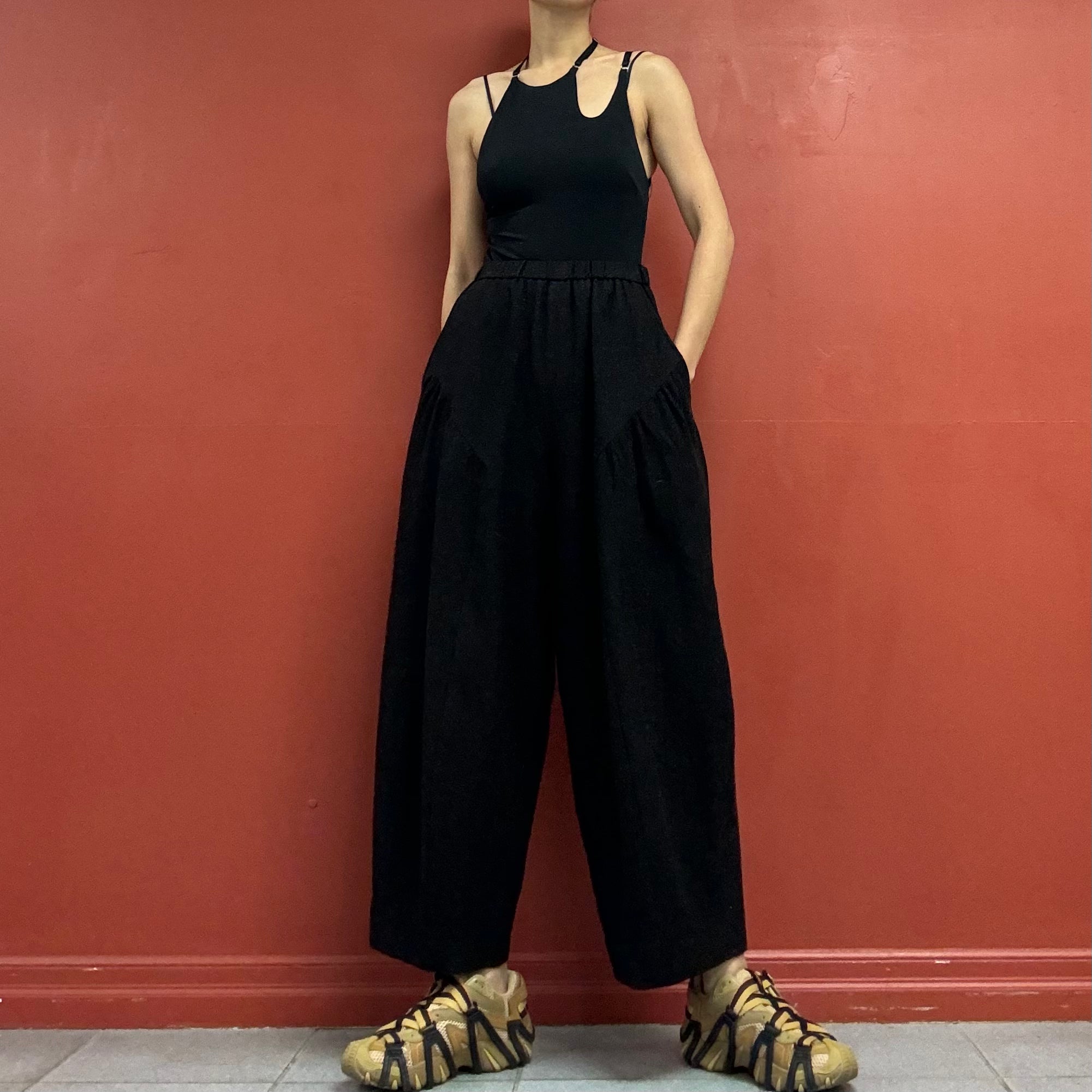 Soft Wool Wide Pants